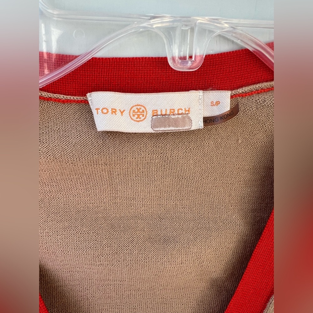 Tory Burch Madeline Colorblock Cardigan (size S) - Picture 14 of 15